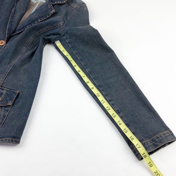 Levi’s Signature Denim Jean Jacket Cooper Buttons Size Small - Picture 6 of 9